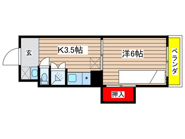 ARK　Shiogamaの物件間取画像